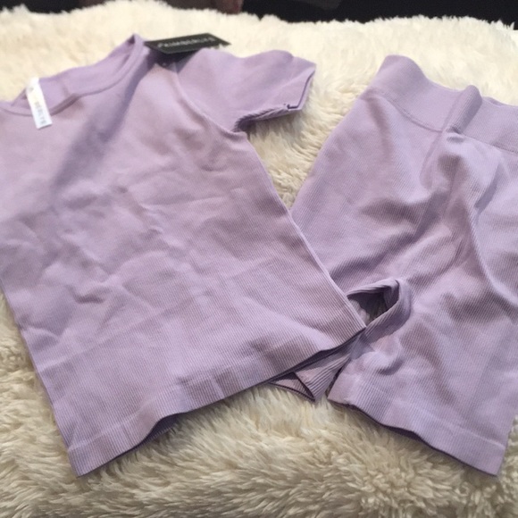 Swank A Posh Biker Short Set, size Small - Picture 2 of 5